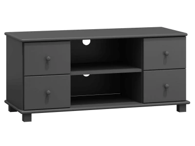 Stolik RTV drewniany nr3 s118 szary