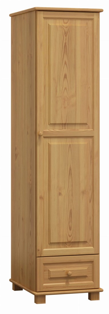 Szafa drewniana 1D nr1 półki olcha