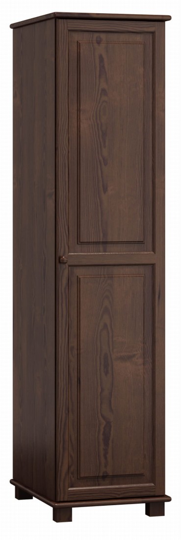 Szafa drewniana 1D nr2 półki orzech