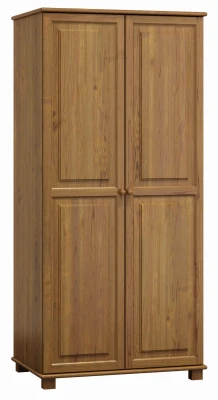 Szafa drewniana 2D nr2 wieszak S80 dąb