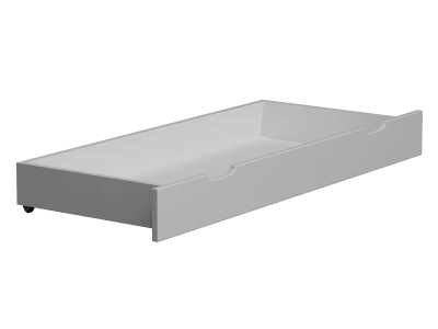 Szuflada pod łóżko sosnowa 150cm biała