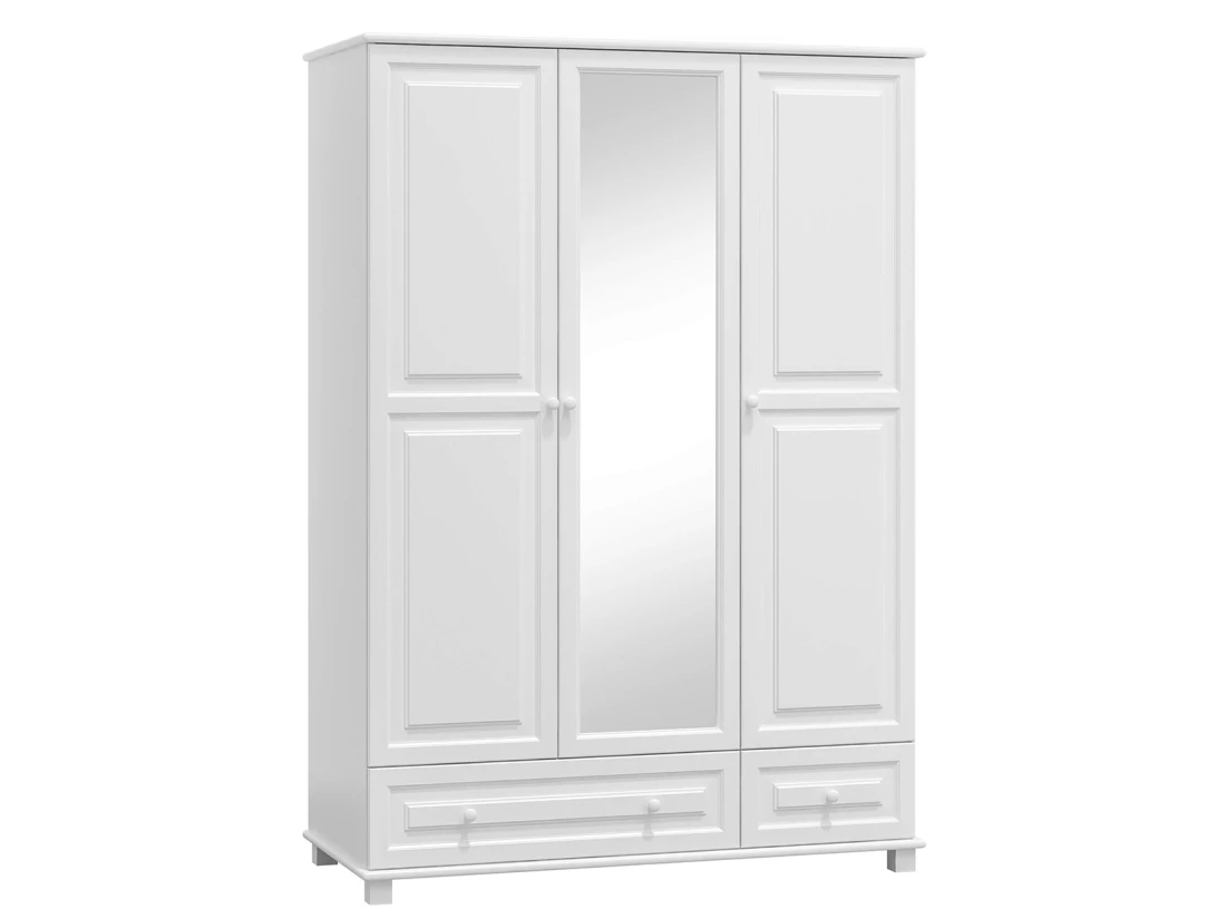 Szafa sosnowa 3D nr5 S120 biała