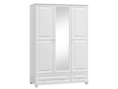 Szafa sosnowa 3D nr5 S120 biała