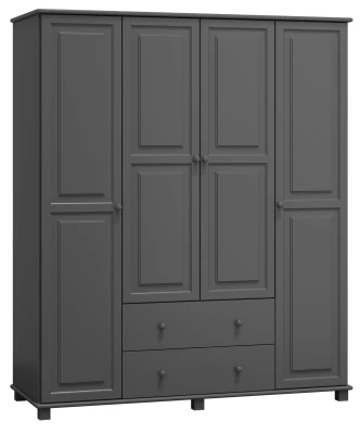 Szafa sosnowa 4D nr2 S160 szara