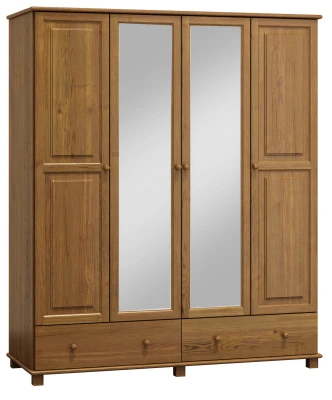 Szafa sosnowa 4D nr3 S180 dąb