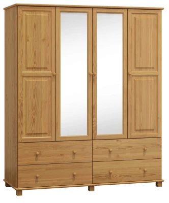 Szafa sosnowa 4D nr4 S180 olcha