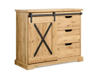 Komoda Dębowa Loftowa X-oak nr 2