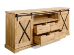 Komoda Dębowa Loftowa X-oak nr 4