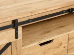 Szafka RTV Dębowa Loftowa X-oak nr 4