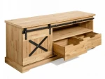 Szafka RTV Dębowa Loftowa X-oak nr 3