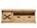 Szafka RTV Dębowa Loftowa X-oak nr 3