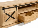 Szafka RTV Dębowa Loftowa X-oak nr 3
