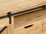 Szafka RTV Dębowa Loftowa X-oak nr 3