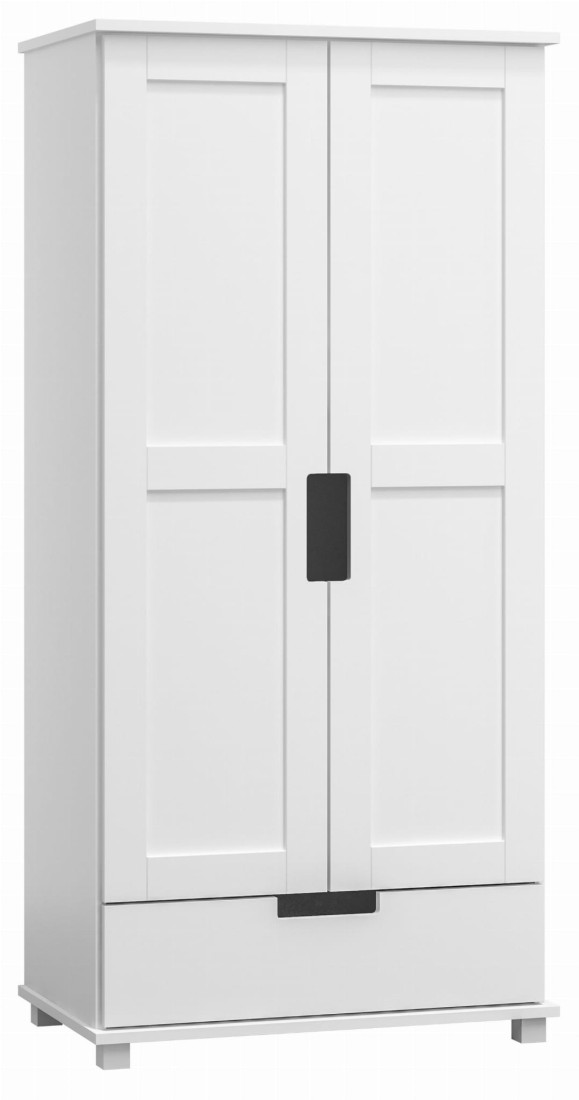 Szafa nr7 Modern 100 wieszak biała