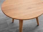 Stolik kawowy okrągły 45cm Reno dąb naturalny