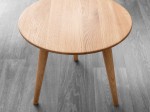 Stolik kawowy okrągły 75cm Reno dąb naturalny