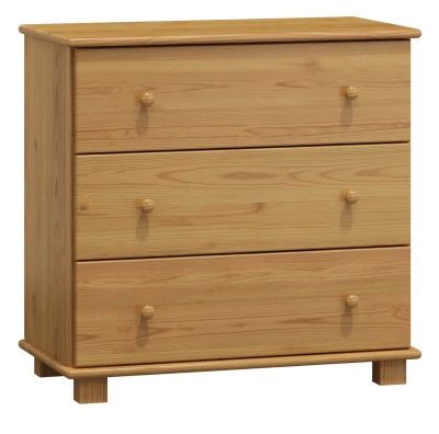 Komoda sosnowa  drewniana 3s g42 olcha