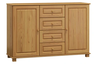 Komoda drewniana sosnowa 150 olcha