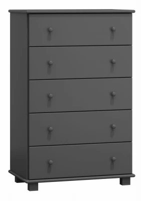 Komoda sosnowa drewniana nr11 g42 szara