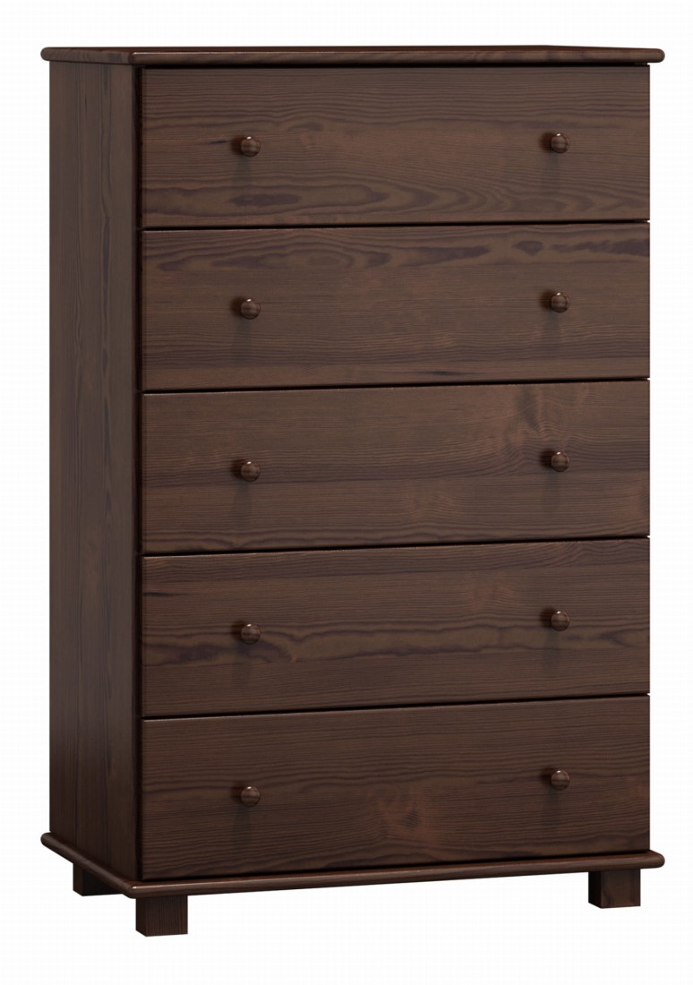 Komoda sosnowa drewniana nr11 g47 orzech