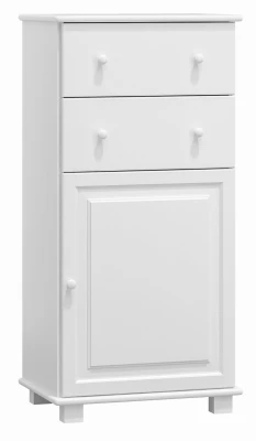 Komoda drewniana sosnowa nr21 biała
