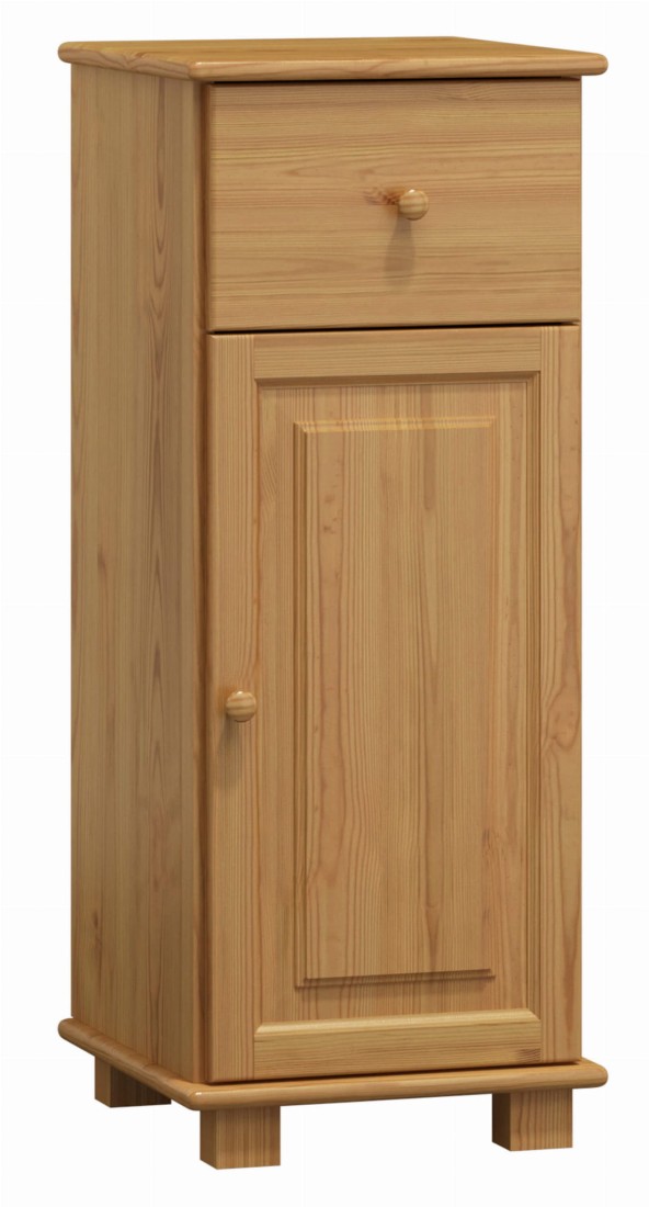 Komoda drewniana sosnowa nr33 g42 drzwiczki olcha