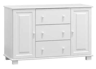 Komoda drewniana sosnowa nr43 g42 biała