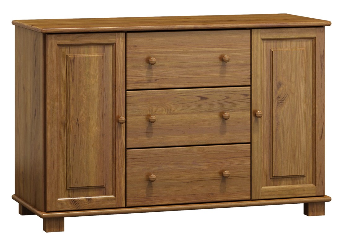 Komoda drewniana sosnowa nr43 g47 dąb