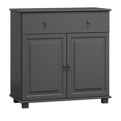 Komoda drewniana sosnowa nr46 g47 szara