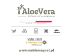 Pokrowiec na materac gruby Aloe Vera 140x200