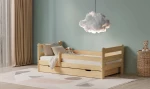 Łóżko dziecięce 160x80 z szufladą Kacperek sosna