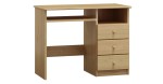 OUTLET - Biurko sosnowe ERNEST głębokość 48cm sosna 