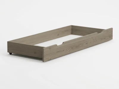 Outlet - Szuflada pod łóżko sosnowa 150cm dąb truflowy