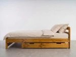 Szuflada pod łóżko sosnowa 150cm dąb