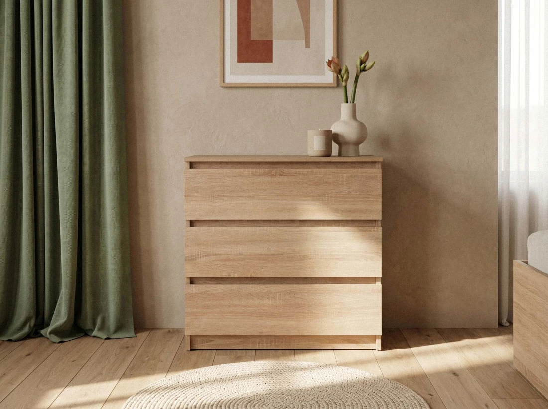 Komoda 3S 70x77 cm Fabio Sonoma