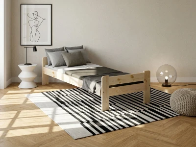 Outlet - Łóżko sosnowe Milena 90x200 sosna