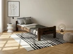 Outlet - Łóżko sosnowe Milena 90x200 orzech