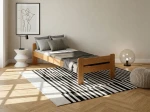 Outlet - Łóżko sosnowe Milena 90x200 olcha