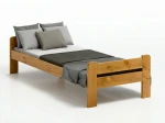 Outlet - Łóżko sosnowe Milena 90x200 dąb