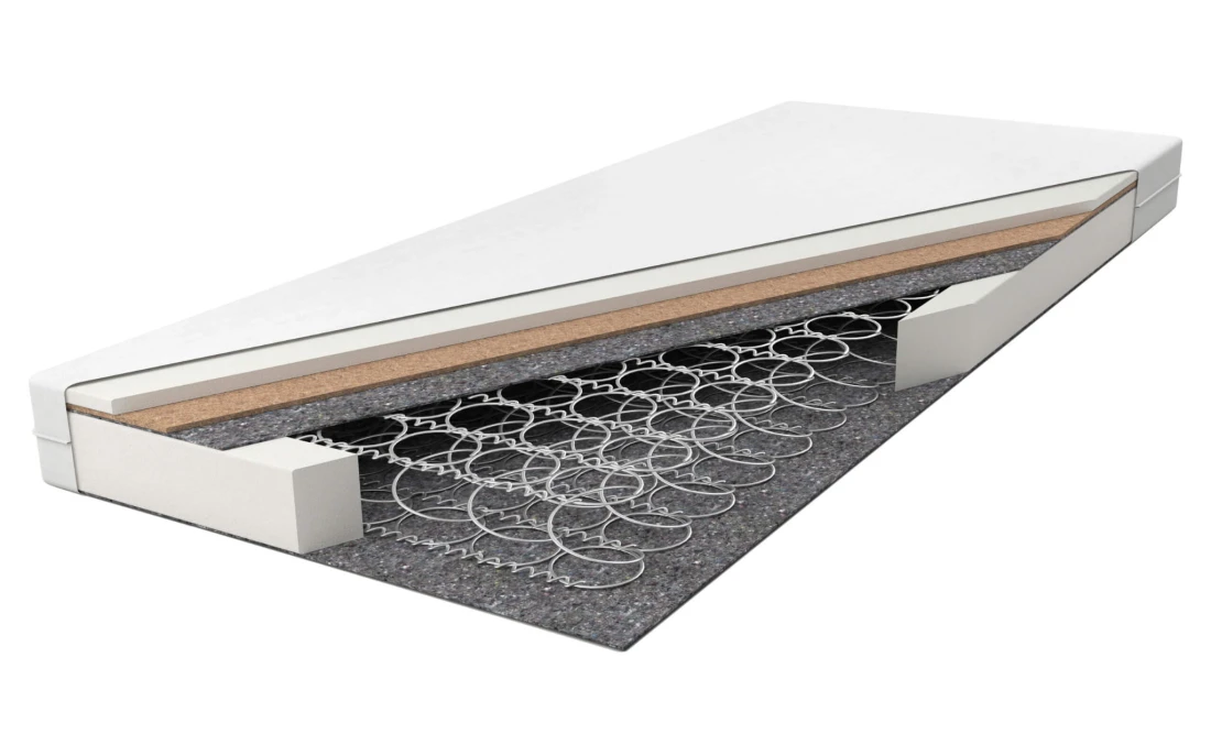 OUTLET - Materac sprężynowy Palmea 120x200 kokos 