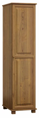 OUTLET - Szafa drewniana 1D nr2 półki dąb 