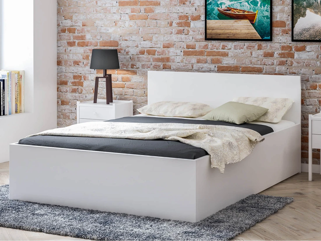 Łóżko DM1 180x200 Białe