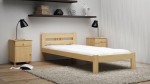 Outlet - Łóżko ekologiczne drewniane Emilia 80x200 nielakierowane