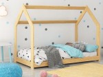 Outlet - Łóżko Domek dziecięce 160x80 dla dzieci sosna D2
