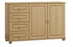 Komoda drewniana sosnowa 152 sosna