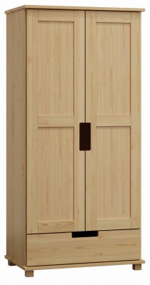 Szafa nr7 Modern 80 wieszak/półki sosna