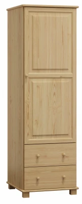 Szafa sosnowa 1D nr4 wieszak sosna