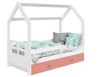 Outlet - Łóżko Domek dziecięce 160x80 dla dzieci biały D3D