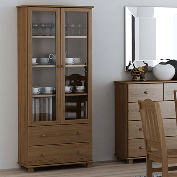 Witryny drewniane